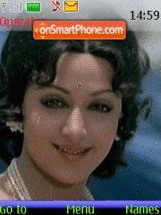 Hema Malini theme screenshot