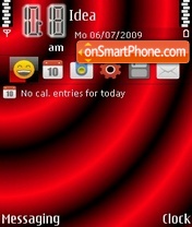 Big Red theme screenshot