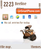 Wall E 02 tema screenshot