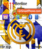 Real Madrid 2017 tema screenshot