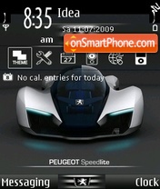 Peugeot speedlite tema screenshot