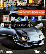 Toyota theme screenshot