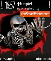 Skulls V3 theme screenshot