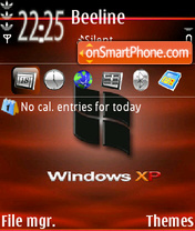 Windows xp 20 tema screenshot