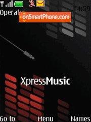 Nokia XpressMusic tema screenshot