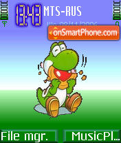 Greenie tema screenshot