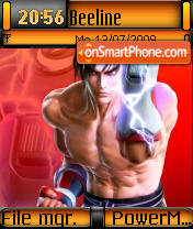 Jin Kazama 01 es el tema de pantalla