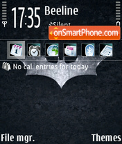 Bat Logo theme screenshot