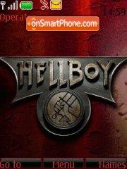 Hellboy tema screenshot