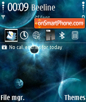 Space 09 theme screenshot