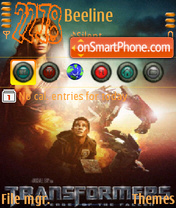 Transformers 2 03 theme screenshot