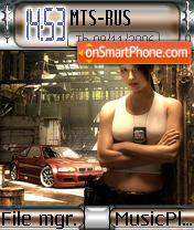 Скриншот темы NFS Most Wanted 01