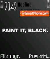 Paint It theme screenshot