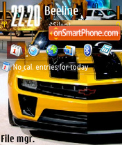 Camaro 2 theme screenshot