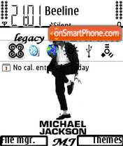 Michael Jackson 09 tema screenshot