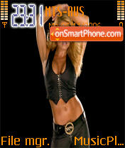 Trish WWE tema screenshot