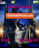 Optimus Prime tema screenshot