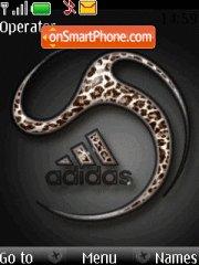 Adidas animated theme screenshot