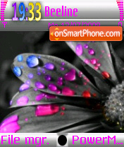 Rainbow Leaf tema screenshot