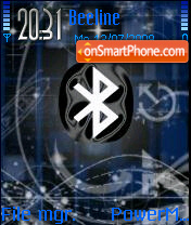 Bluetooth 01 tema screenshot