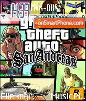 GTA San Andreas 02 theme screenshot