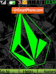 Volcom tema screenshot