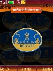 Скриншот темы Rajasthan Royals 01