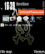 Allert tema screenshot