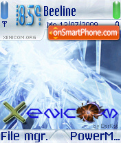 Xenicomice 01 theme screenshot