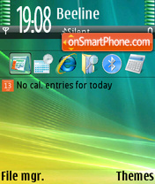 Vista experienc theme screenshot