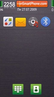 Deep grey tema screenshot