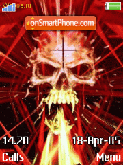 Skull tema screenshot