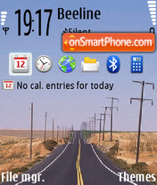 Road 68 tema screenshot