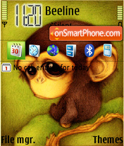 Chimpance es el tema de pantalla