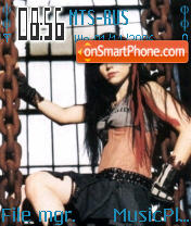 Amy Lee tema screenshot