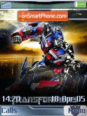 Скриншот темы Transformers 03