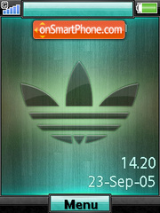 Adidas Shake It+Mmedia Theme-Screenshot