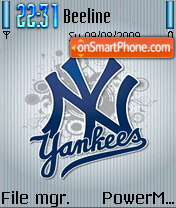 New York Yankees 03 es el tema de pantalla