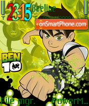 Ben 10 Lind tema screenshot