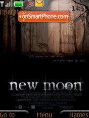 Twilight New Moon tema screenshot