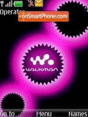 Pink Walkman 01 theme screenshot