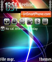 Color light theme screenshot