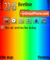 ColorfulDay2 tema screenshot