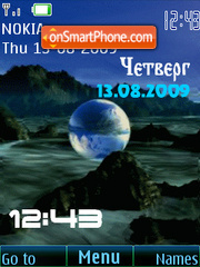 Swf space animated Fl1.1 Theme-Screenshot