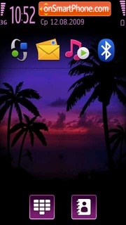 Nightparadise theme screenshot