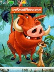 Timon And Pumba es el tema de pantalla