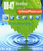 Abstract Leaf tema screenshot