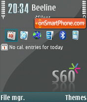 S60 metal v2 def. tema screenshot