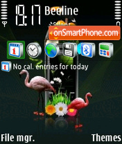 Capture d'écran Nokia Vs Sony thème