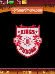 Kings Xi Punjab theme screenshot
